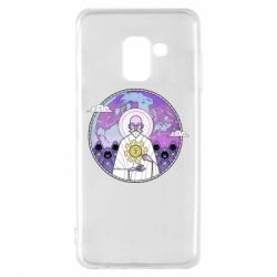 Чехол для Samsung A8 2018 Bitcoin on the planet - PrintSalon