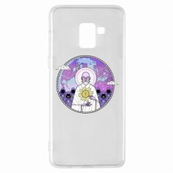 Чехол для Samsung A8+ 2018 Bitcoin on the planet - PrintSalon