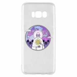 Чехол для Samsung S8 Bitcoin on the planet - PrintSalon