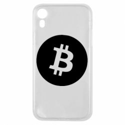 Чехол для iPhone XR Биткоин лого - PrintSalon