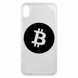 Чехол для iPhone Xs Max Биткоин лого - PrintSalon