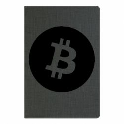 Блокнот с принто Биткоин лого - PrintSalon
