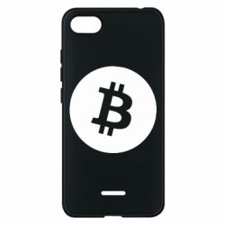 Чехол для Xiaomi Redmi 6A Биткоин лого - PrintSalon