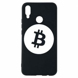 Чехол для Huawei P Smart Plus 2018 Биткоин лого