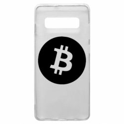 Чехол для Samsung S10+ Биткоин лого - PrintSalon