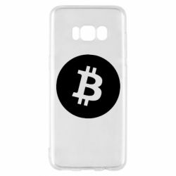Чехол для Samsung S8 Биткоин лого - PrintSalon