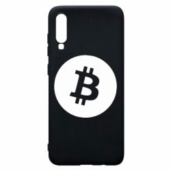 Чехол для Samsung A70 Биткоин лого - PrintSalon