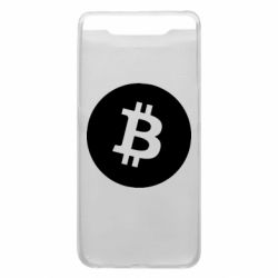 Чехол для Samsung A80 Биткоин лого - PrintSalon