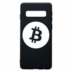 Чехол для Samsung S10 Биткоин лого - PrintSalon