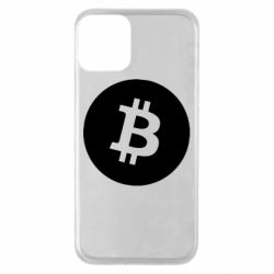 Чехол для iPhone 11 Биткоин лого - PrintSalon