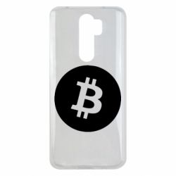 Чехол для Xiaomi Redmi Note 8 Pro Биткоин лого - PrintSalon