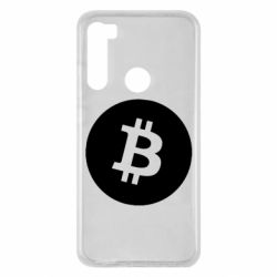 Чехол для Xiaomi Redmi Note 8 Биткоин лого - PrintSalon
