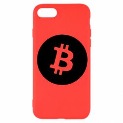 Чехол для iPhone SE 2020 Биткоин лого - PrintSalon