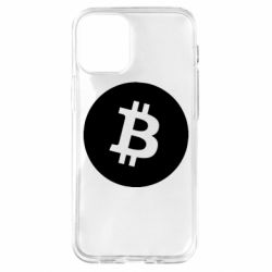 Чехол для iPhone 12 mini Биткоин лого - PrintSalon
