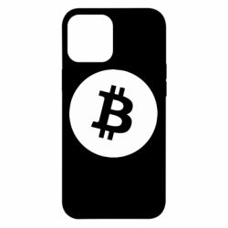 Чехол для iPhone 12 Pro Max Биткоин лого - PrintSalon