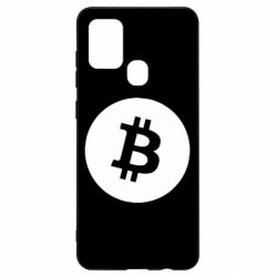 Чехол для Samsung A21s Биткоин лого - PrintSalon