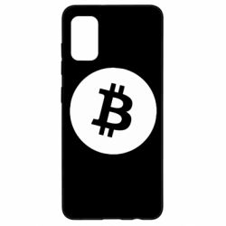 Чехол для Samsung A41 Биткоин лого - PrintSalon