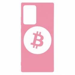 Чехол для Samsung Note 20 Ultra Биткоин лого - PrintSalon