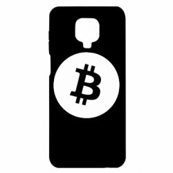 Чехол для Xiaomi Redmi Note 9S/9Pro/9Pro Max Биткоин лого - PrintSalon