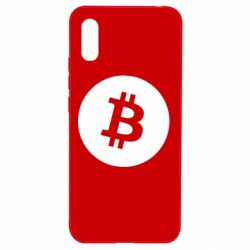 Чехол для Xiaomi Redmi 9a Биткоин лого - PrintSalon
