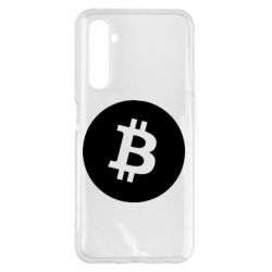 Чехол для Realme 6 Pro Биткоин лого - PrintSalon