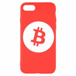 Чехол для iPhone SE 2022 Биткоин лого - PrintSalon