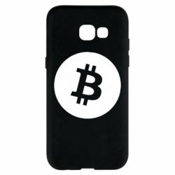 Чехол для Samsung A5 2017 Биткоин лого