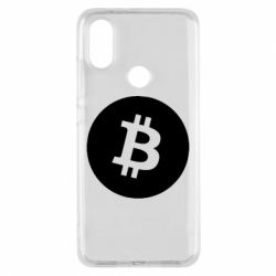 Чехол для Xiaomi Mi A2 Биткоин лого - PrintSalon