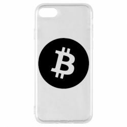 Чехол для iPhone 7 Биткоин лого - PrintSalon