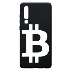 Чехол для Huawei P30 Биткоин - PrintSalon