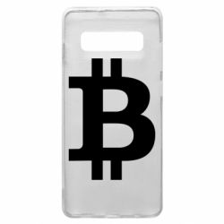 Чехол для Samsung S10+ Биткоин