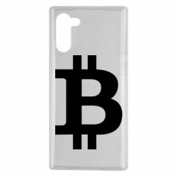 Чехол для Samsung Note 10 Биткоин - PrintSalon