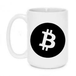 Чашка 420ml Биткоин лого - PrintSalon