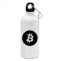 Фляга Биткоин лого - PrintSalon