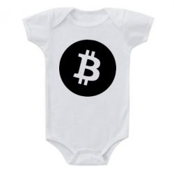 Детский бодик Биткоин лого - PrintSalon