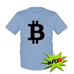 Детская футболка Биткоин