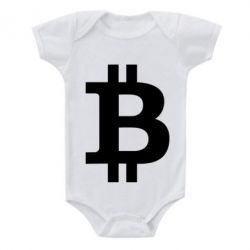 Детский бодик Биткоин - PrintSalon