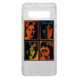 Чехол для Samsung S10+ Битлы - PrintSalon