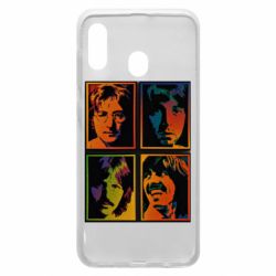 Чехол для Samsung A30 Битлы - PrintSalon