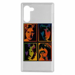 Чехол для Samsung Note 10 Битлы - PrintSalon