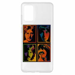 Чехол для Samsung S20+ Битлы - PrintSalon
