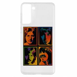 Чехол для Samsung S21+ Битлы - PrintSalon