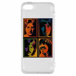 Чехол для iPhone5/5S/SE Битлы - PrintSalon
