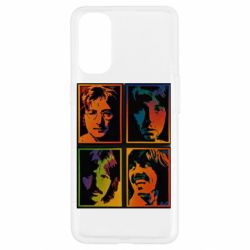 Чехол для Oppo Reno 4 Битлы - PrintSalon