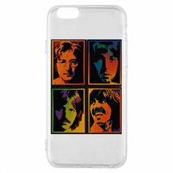Чехол для iPhone 6/6S Битлы - PrintSalon