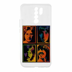 Чехол для Xiaomi Redmi 9 Битлы - PrintSalon