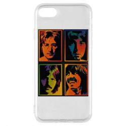 Чехол для iPhone 7 Битлы - PrintSalon