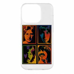 Чехол для iPhone 14 Pro Битлы - PrintSalon