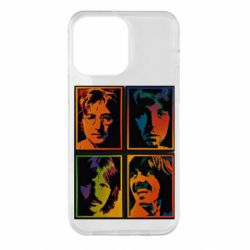 Чехол для iPhone 14 Pro Max Битлы - PrintSalon