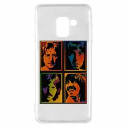 Чехол для Samsung A8 2018 Битлы - PrintSalon